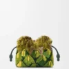 Mini Flamenco-clutch met kralen