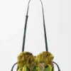 Mini Flamenco-clutch met kralen