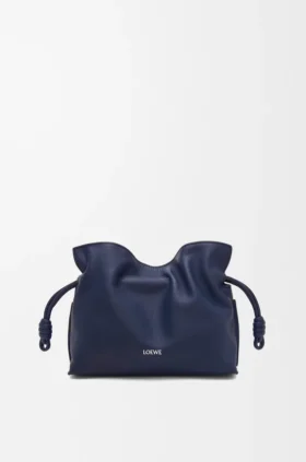 Mini Flamenco-clutch van nappa-kalfsleer Mini Flamenco-clutch van nappa-kalfsleer