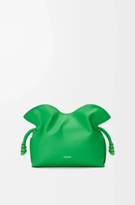 Mini Flamenco-clutch van nappa-kalfsleer Mini Flamenco-clutch van nappa-kalfsleer