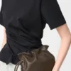 Mini Flamenco-clutch van nappa-kalfsleer