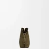 Mini Flamenco-clutch van nappa-kalfsleer