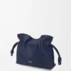 Mini Flamenco-clutch van nappa-kalfsleer