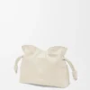 Mini Flamenco-clutch van nappa-kalfsleer