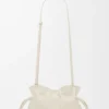 Mini Flamenco-clutch van nappa-kalfsleer