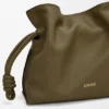 Mini Flamenco-clutch van nappa-kalfsleer