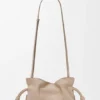 Mini Flamenco-clutch van nappa-kalfsleer Mini Flamenco-clutch van nappa-kalfsleer