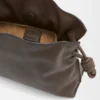 Mini Flamenco-clutch van nappa-kalfsleer