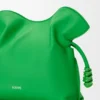 Mini Flamenco-clutch van nappa-kalfsleer