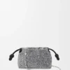 Mini Flamenco Purse met kralen en nappa-lamsleer