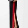 Mini Flamenco Purse met kralen en nappa-lamsleer