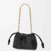Mini Flamenco Purse van geknepen nappa-kalfsleer Mini Flamenco Purse van geknepen nappa-kalfsleer