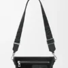 Mini Flex Messenger van canvas en suède Mini Flex Messenger van canvas en suède
