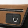 Mini Flex Messenger van canvas en suède Mini Flex Messenger van canvas en suède