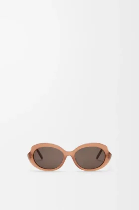 Mini ovale, slanke zonnebril