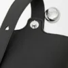 Mini Pebble Bucket bag van zacht generfd kalfsleer