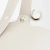 Mini Pebble Bucket bag van zacht generfd kalfsleer