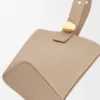 Mini Pebble Bucket bag van zacht generfd kalfsleer