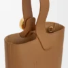Mini Pebble Bucket in glad kalfsleer Mini Pebble Bucket in glad kalfsleer