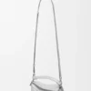 Mini Puzzle Edge-tas van gelamineerd lamsleer Mini Puzzle Edge-tas van gelamineerd lamsleer