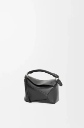 Mini Puzzle Edge-tas van klassiek kalfsleer