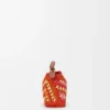 Mini Puzzle Edge-tas van raffia en kalfsleer Mini Puzzle Edge-tas van raffia en kalfsleer