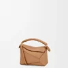 Mini Puzzle Edge-tas van zacht generfd kalfsleer Mini Puzzle Edge-tas van zacht generfd kalfsleer