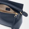 Mini Puzzle Edge-tas van zacht generfd kalfsleer