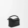 Mini Puzzle Edge-tas van zacht generfd kalfsleer