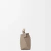 Mini Puzzle Edge-tas van zacht generfd kalfsleer