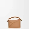 Mini Puzzle Edge-tas van zacht generfd kalfsleer Mini Puzzle Edge-tas van zacht generfd kalfsleer