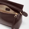 Mini Puzzle Edge-tas van zacht generfd kalfsleer