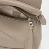 Mini Puzzle Edge-tas van zacht generfd kalfsleer
