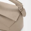 Mini Puzzle Edge-tas van zacht generfd kalfsleer