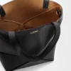 Mini Puzzle Fold Tote bag in glanzendes Kalfsleder Mini Puzzle Fold Tote bag in glanzendes Kalfsleder