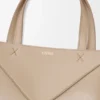 Mini Puzzle Fold Tote bag in glanzendes Kalfsleder Mini Puzzle Fold Tote bag in glanzendes Kalfsleder