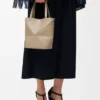 Mini Puzzle Fold Tote bag in glanzendes Kalfsleder Mini Puzzle Fold Tote bag in glanzendes Kalfsleder