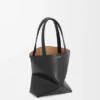 Mini Puzzle Fold Tote bag in glanzendes Kalfsleder Mini Puzzle Fold Tote bag in glanzendes Kalfsleder