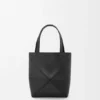 Mini Puzzle Fold Tote bag in glanzendes Kalfsleder Mini Puzzle Fold Tote bag in glanzendes Kalfsleder