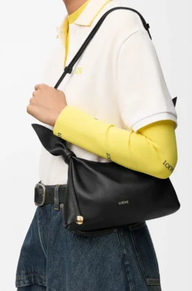 Mini-sjaaltas van glad kalfsleer