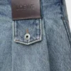 Minirok van denim
