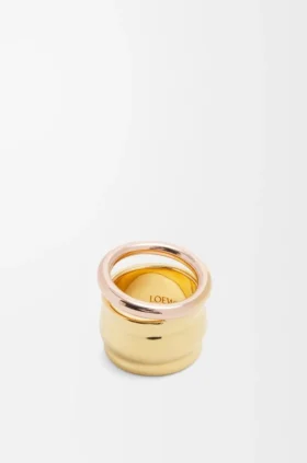 Nappa-knoopring van sterlingzilver Nappa-knoopring van sterlingzilver