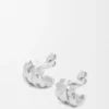 Nest kleine hoepeloorbellen van sterlingzilver en email Nest kleine hoepeloorbellen van sterlingzilver en email