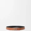 Omkeerbare Anagram-riem van glad kalfsleer Omkeerbare Anagram-riem van glad kalfsleer
