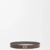 Omkeerbare Anagram-riem van glad kalfsleer Omkeerbare Anagram-riem van glad kalfsleer