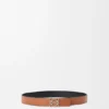 Omkeerbare Anagram-riem van glad kalfsleer Omkeerbare Anagram-riem van glad kalfsleer