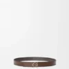 Omkeerbare Anagram-riem van glad kalfsleer Omkeerbare Anagram-riem van glad kalfsleer