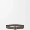 Omkeerbare riem met Loop van soepel generfd kalfsleer Omkeerbare riem met Loop van soepel generfd kalfsleer