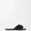 Origami-slipper van lamsleer Origami-slipper van lamsleer