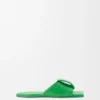 Origami-slipper van lamsleer Origami-slipper van lamsleer